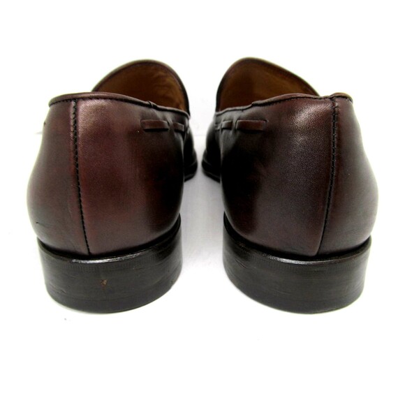 Sutor Mantellassi Brown Leather Apron Toe Tassel Loafers Size Mens US 7.5 M Nice main image 6